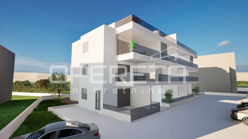 Appartamento con terrazza sul tetto vicino al mare, Srima – 2