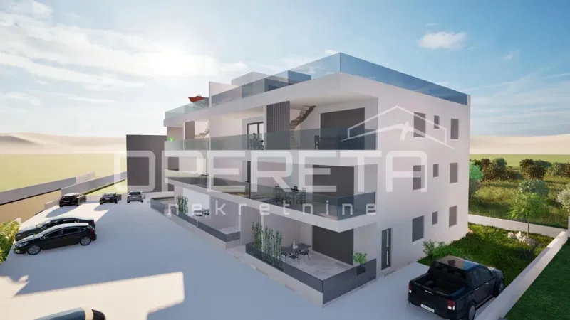 Appartamento con terrazza sul tetto vicino al mare, Srima – 3