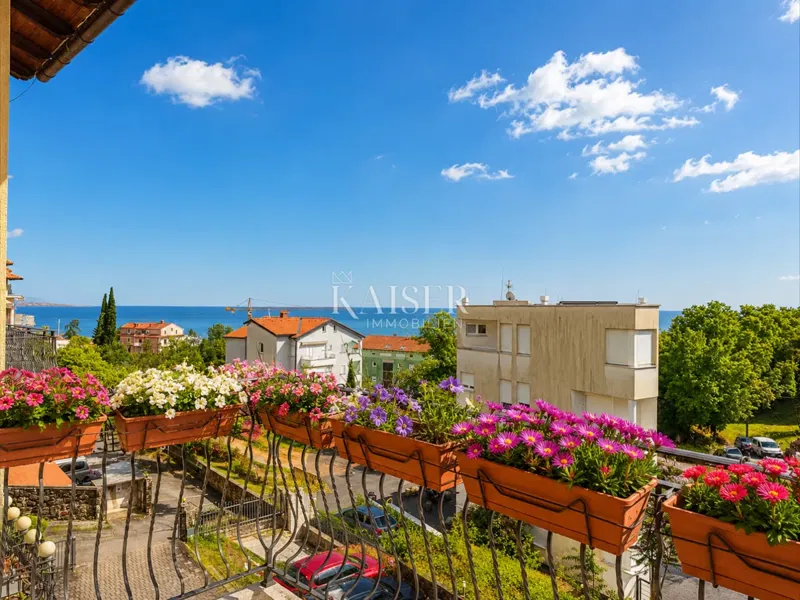 Opatija Riviera – Sunlit Duplex Residence near the Beach with Sea Views & Garage – 2