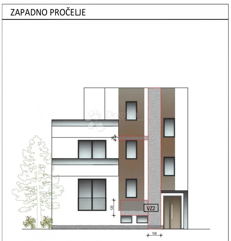 Flat Rudeš, Trešnjevka - Sjever, 69,16m2 – 2