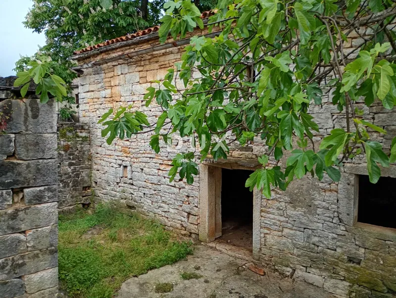 PAZIN, BERAM - Budynek gospodarczy 58m2 z ogrodem