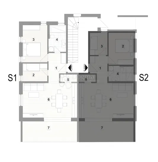 Allogio Barbariga, Vodnjan, 140,76m2 – 3