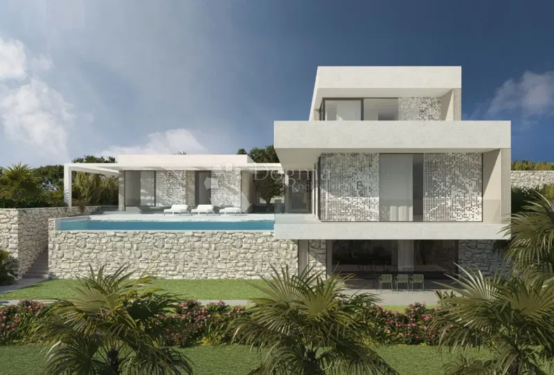 Exclusive building plot with a project and a panoramic view of the sea - Rogoznica – 3
