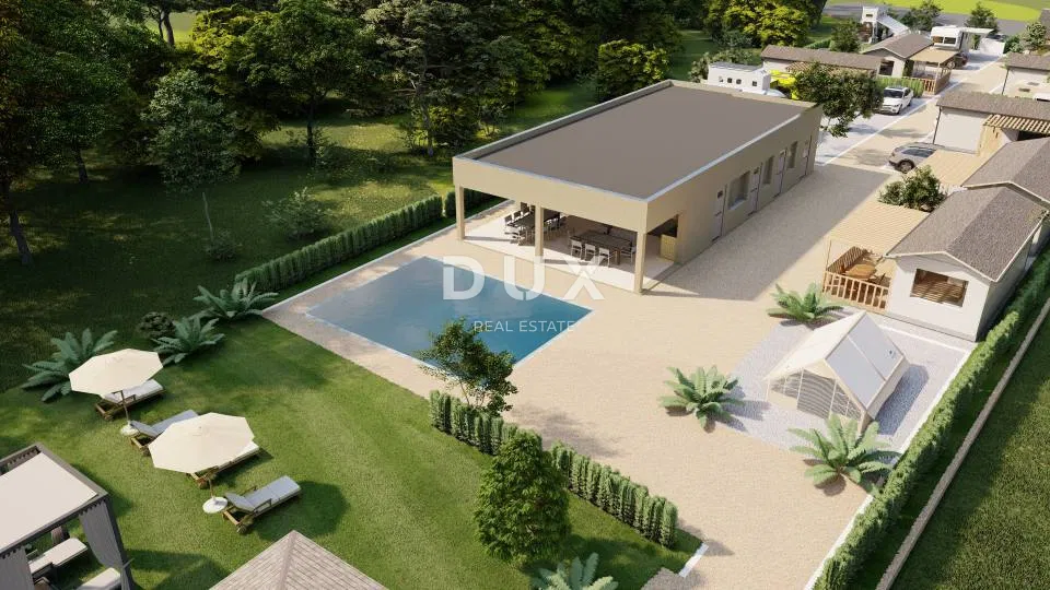 Zadar, Posedarje, zemljišče s projektom, 5700 m2