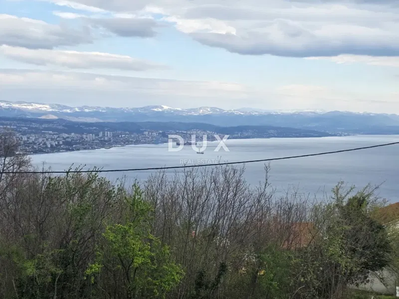 OPATIJA, VEPRINAC - Terreno edificabile di 725 m2 con permesso di costruzione e vista mare – 2