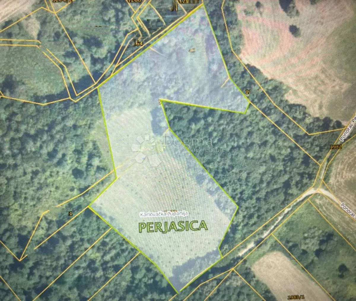 Zemědělská půda Perjasica, Barilovići, 10.995m2