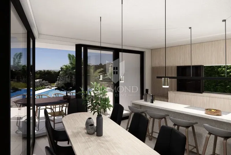 Istria, Labin, terreno edificabile con progetto – 3