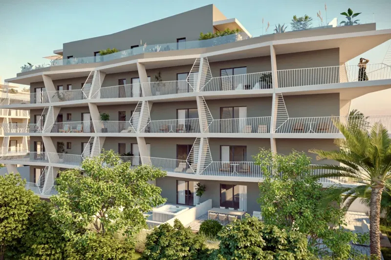 Modern One-Bedroom Apartment with a Spacious Balcony – 2