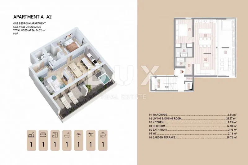 OPATIJA, CENTRO - Nuova costruzione dal design superiore con vista mare! – 2