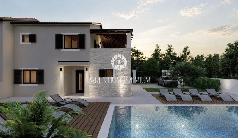Semi-detached house with a swimming pool – peaceful location near Poreč – 3