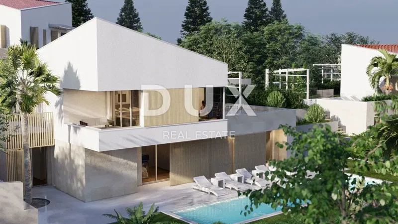 ISOLA DI KRK, MALINSKA – Villa di lusso moderna (195 m²) con piscina e vista mare – 2