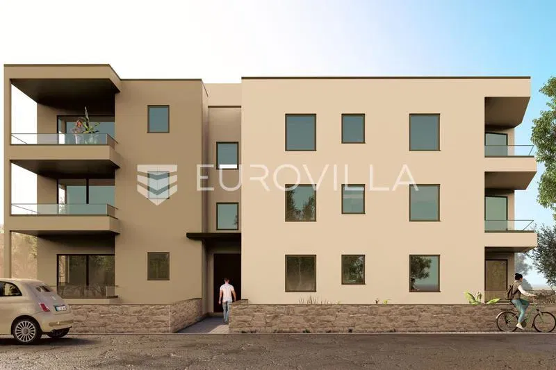 Vodice, modern new build, apartment with sea view, 300 m from the sea, 1K2 – 3