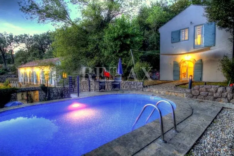 Grižane - due case in pietra con piscina e ampio giardino – 2