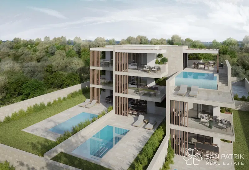 Per investitori: terreno edificabile con progetto preliminare per 4 appartamenti di lusso – 2
