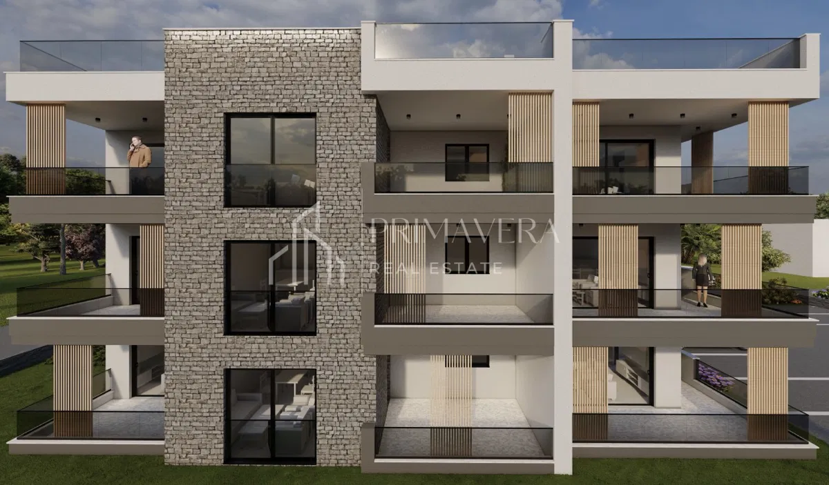 Zadar - Vidikovac, dvosoban stan s krovnom terasom u novogradnji, 89,13 m2, S9