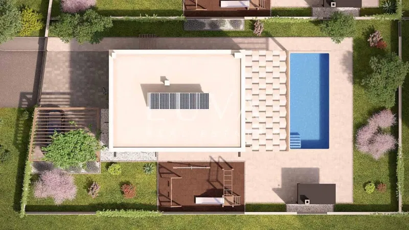 Krka, Drinovci, 4236 m² building plot with valid building permit – 3