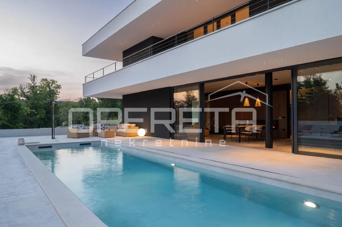 Exklusive Designer-Villa im Herzen Istriens – vollständige Privatsphäre, Infinity-Pool und erstklassiger Luxus bei Grožnjan