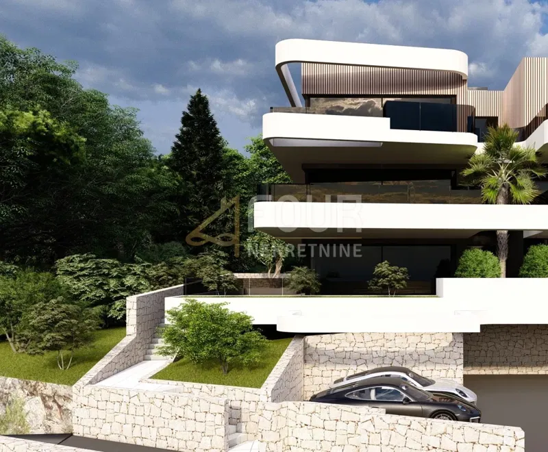 Lovran, new building, penthouse, 3 bedrooms + living room, roof terrace – 2