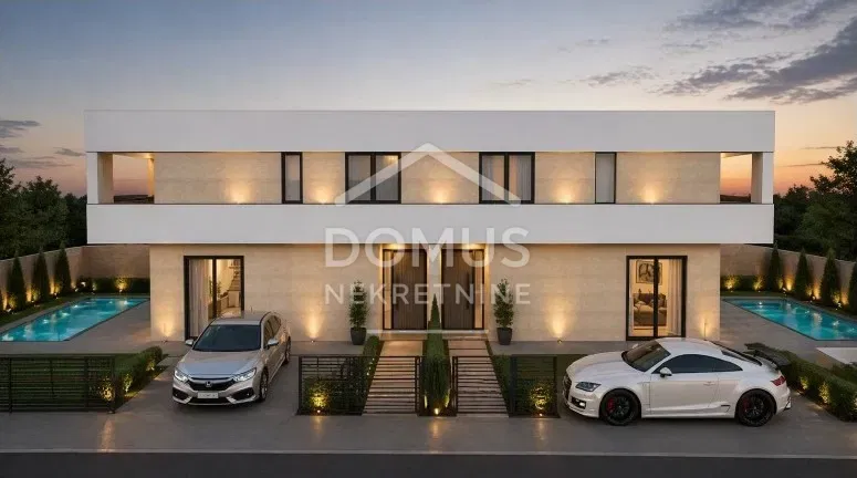 Jezera, new build – luxurious duplex villa with swimming pool, 112.80 m² – 3