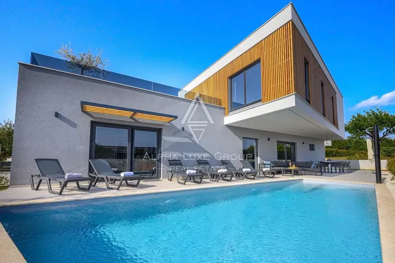 Istria, Sanvincenti: Villa moderna con piscina riscaldata – 2