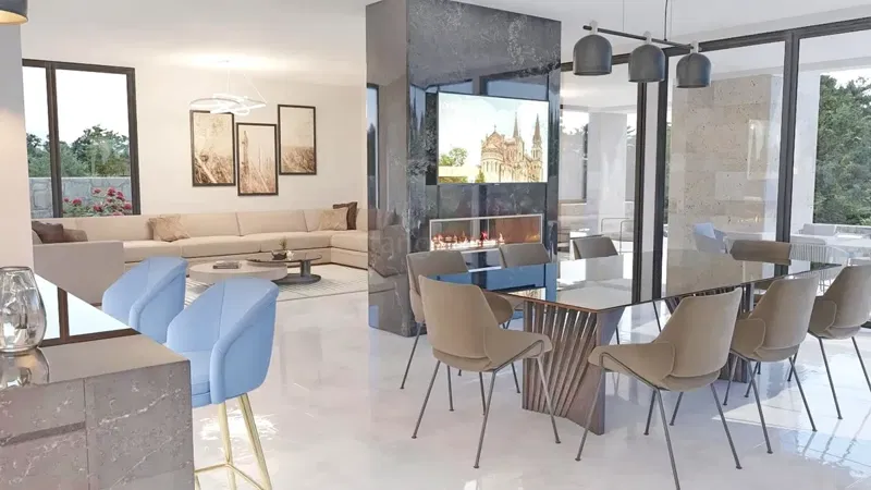 Dintorni di Krk, villa moderna con una splendida vista sul mare! – 3