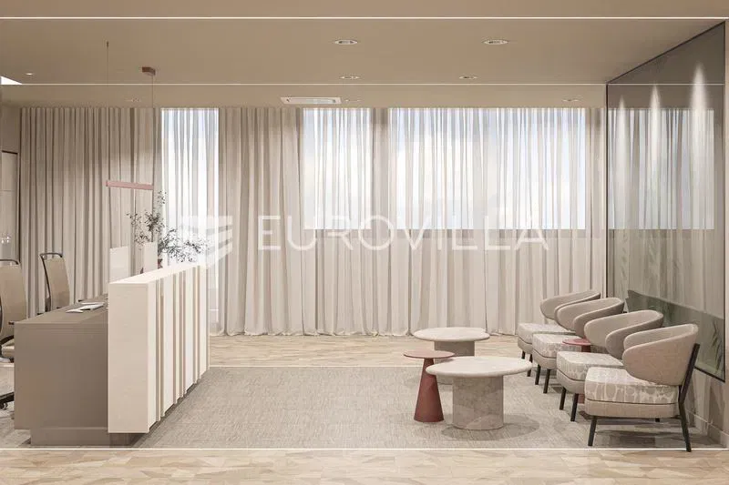 Zagreb, Radnička cesta, center of the business zone, business premises 225 m² on the 1st floor – 3