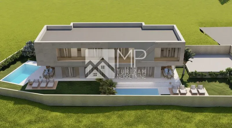 EXCLUSIVE SALE – BUILDING LAND 842 m² | MEDULIN – QUIET LOCATION NEAR SAMY’S RANCH – 2