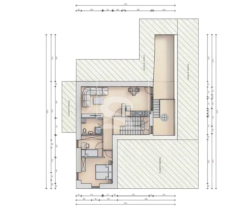 Flat Vodnjan, 90m2 – 2