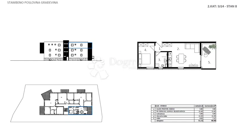 Appartamento Vodice, 41,20m2 – 2