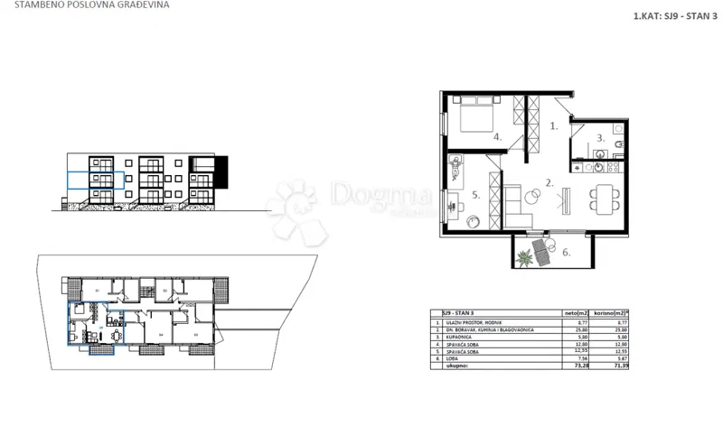 Appartamento Vodice, 41,20m2 – 2