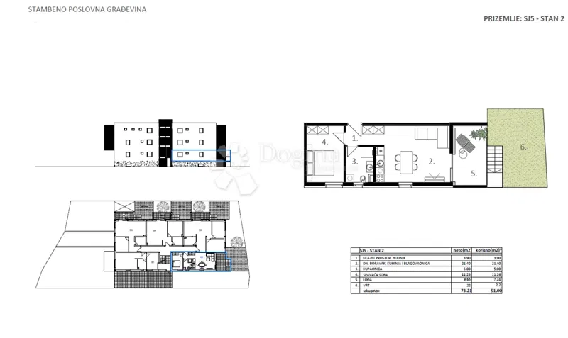 Appartamento Vodice, 41,20m2 – 2
