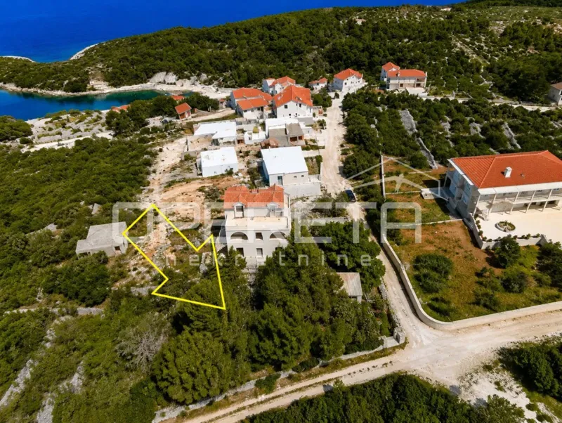 Povlja, Brač, building land 400 m2 near the sea – 3