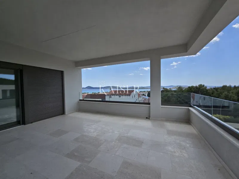 Vodice, Šibenik - Elit háromszobás apartman panorámás kilátással a tengerre (S5) – 2