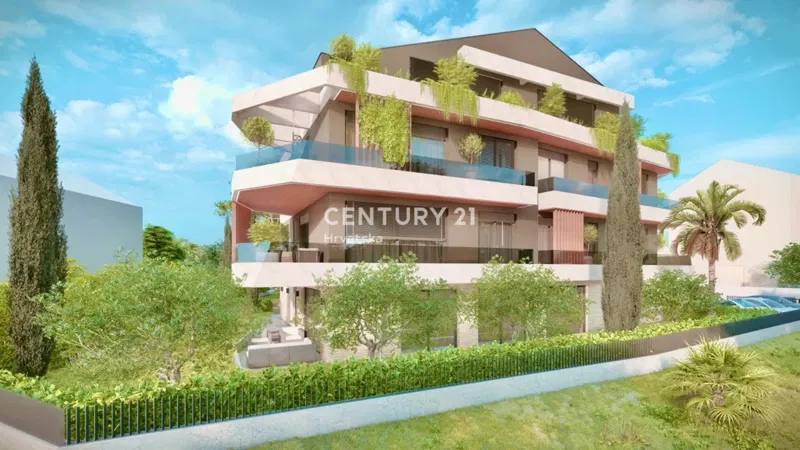 ROVINJ, CENTRO, NUOVA COSTRUZIONE A SOLI 300 METRI DALLA SPIAGGIA CON VISTA MARE – 2