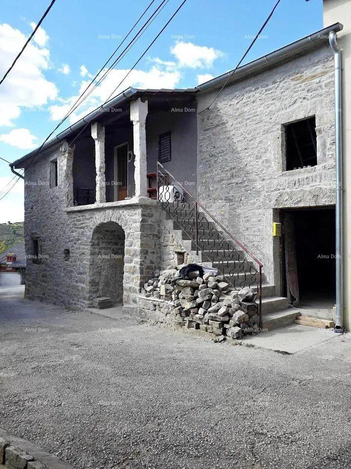 Prodaja kamene kuće u roh-bau fazi, Motovun!
