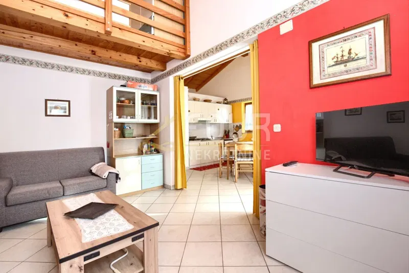 Istria, Medolino - Volme, 2 camere da letto + soggiorno con soppalco, 68,89 m2, terrazzo – 3