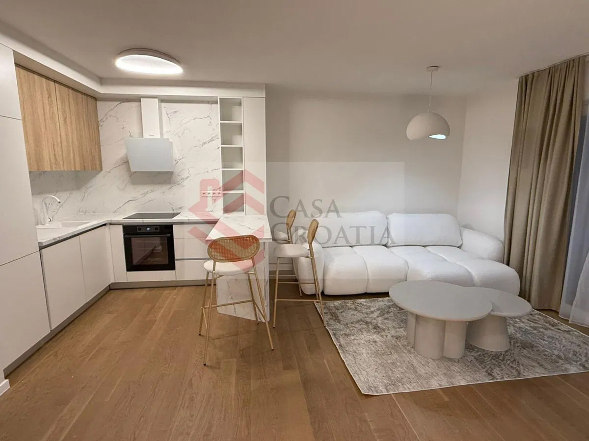 Apartman: Lovište (Orebić), 53.52 m2, 2. red do mora, novogradnja
