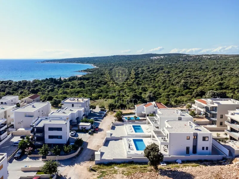 Razkošna vila s bazenom in pogledom na morje - Novalja, otok Pag, Hrvaška