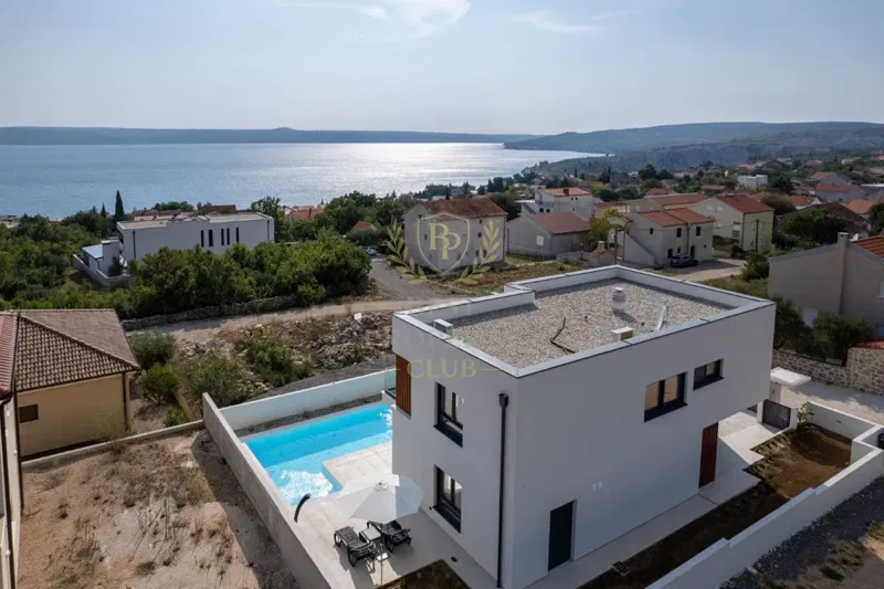 Exclusive villa with panoramic sea view in Maslenica, Croatia – 2