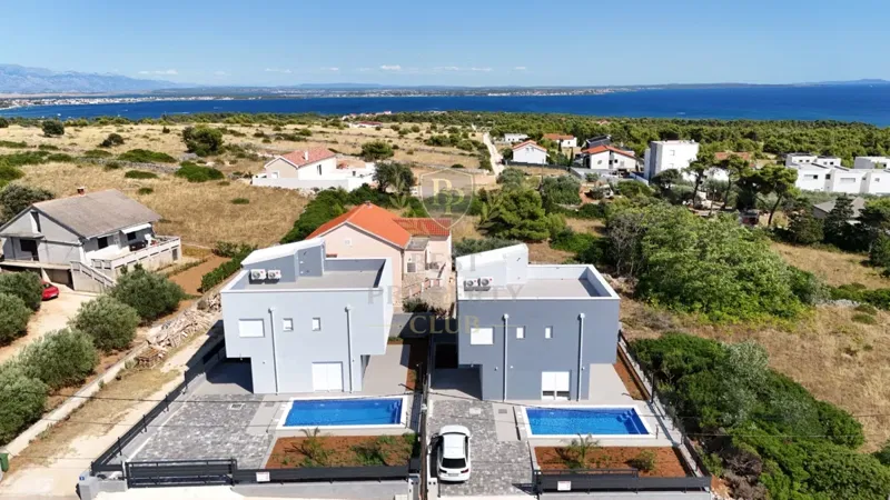 Case con vista panoramica sul mare, piscina e terrazza sul tetto - Vir, Croazia – 3