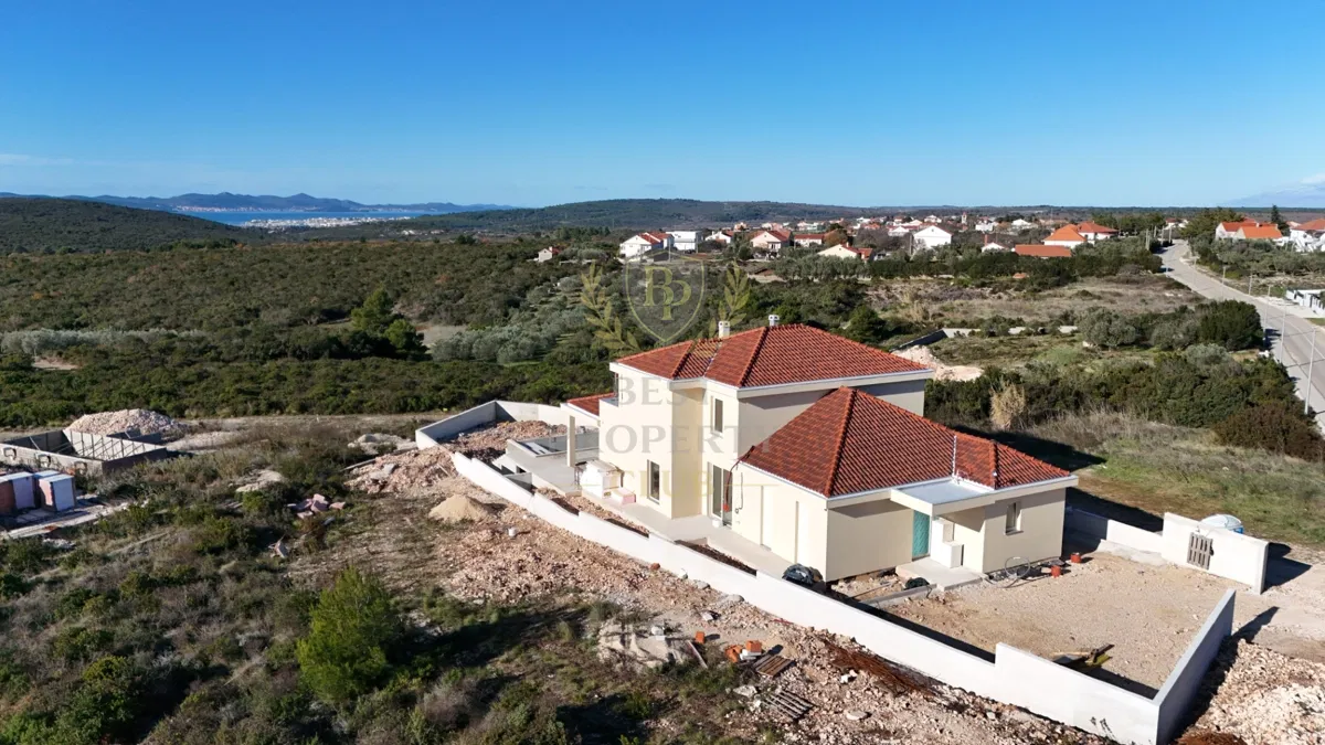 Villa familiare con piscina e vista panoramica sul mare - Sukošan, Croazia