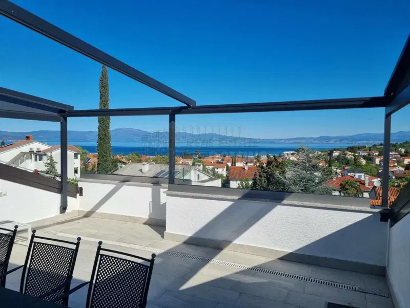 Apartman s panoramskim pogledom na more! Malinska