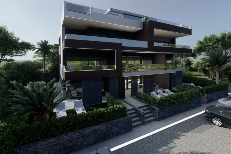 Attico con piscina e terrazza sul tetto vicino al mare – 3