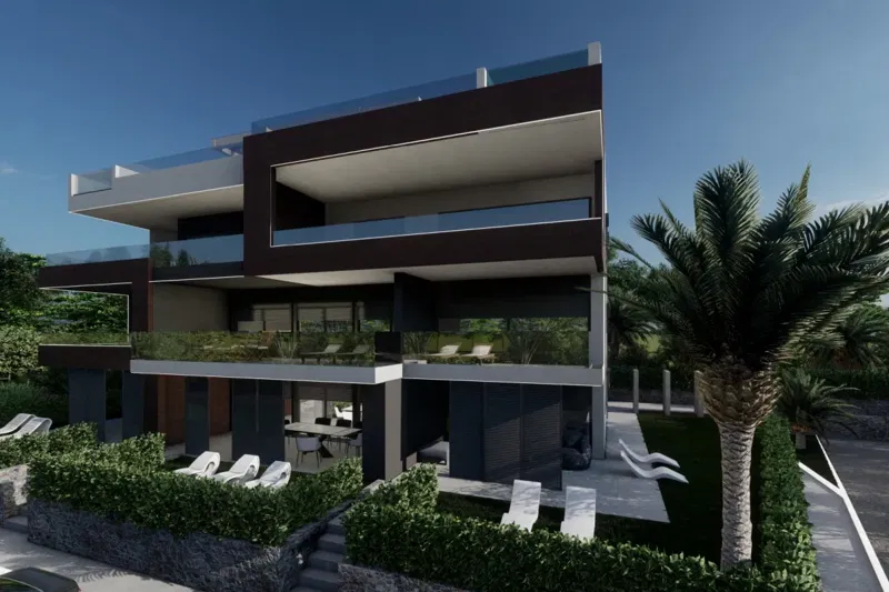 Moderno appartamento con due camere da letto vicino al mare – 3