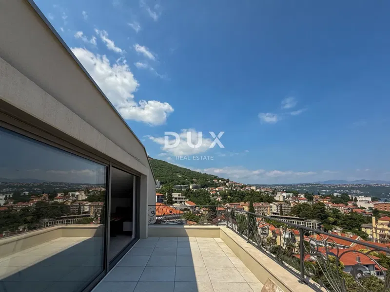 OPATIJA, CENTER - penthouse in the center of Opatija with multiple terraces, panoramic view, garage, 200 meters from the Lungomare – 2