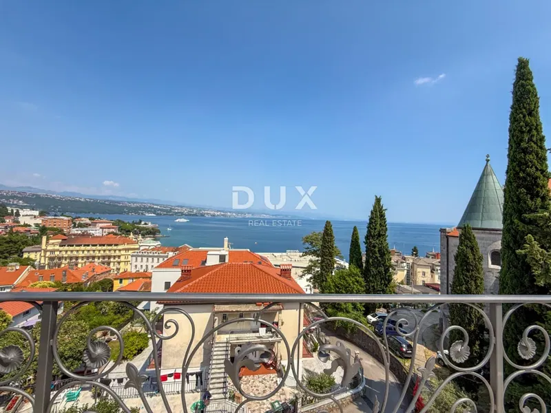 OPATIJA, CENTER - penthouse in the center of Opatija with multiple terraces, panoramic view, garage, 200 meters from the Lungomare – 3