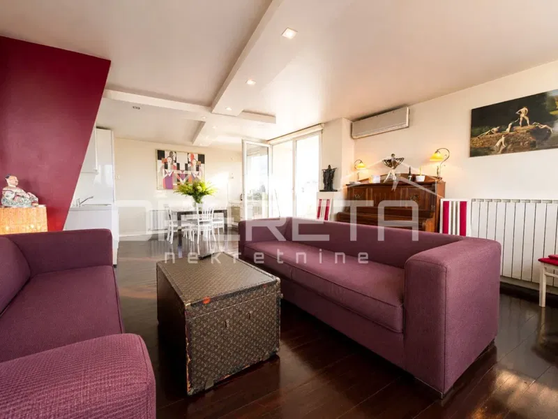 VENDITA, PENTHOUSE, ZAGABRIA, TREŠNJEVKA, 56m2, 2-LOCALI, VISTA PANORAMICA, Via Susedgradska – 3