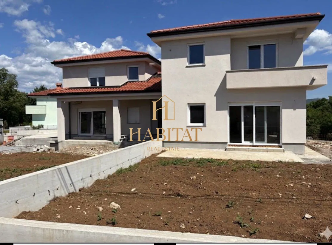 Matulji - Mučići, dvojna kuća s okućnicom, novogradnja