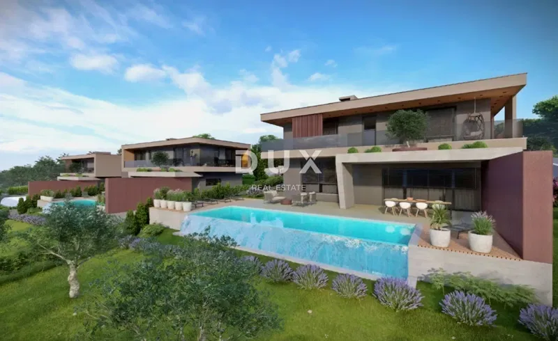 Isztria, Labin, családi ház, 240 m², úszómedence, új épület – 3