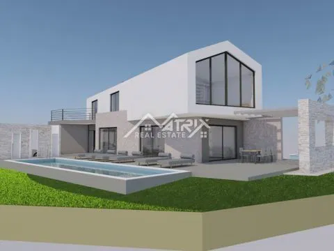 Poreč okolica, Predivna designerska vila na mirnoj lokaciji - opremljena – 2